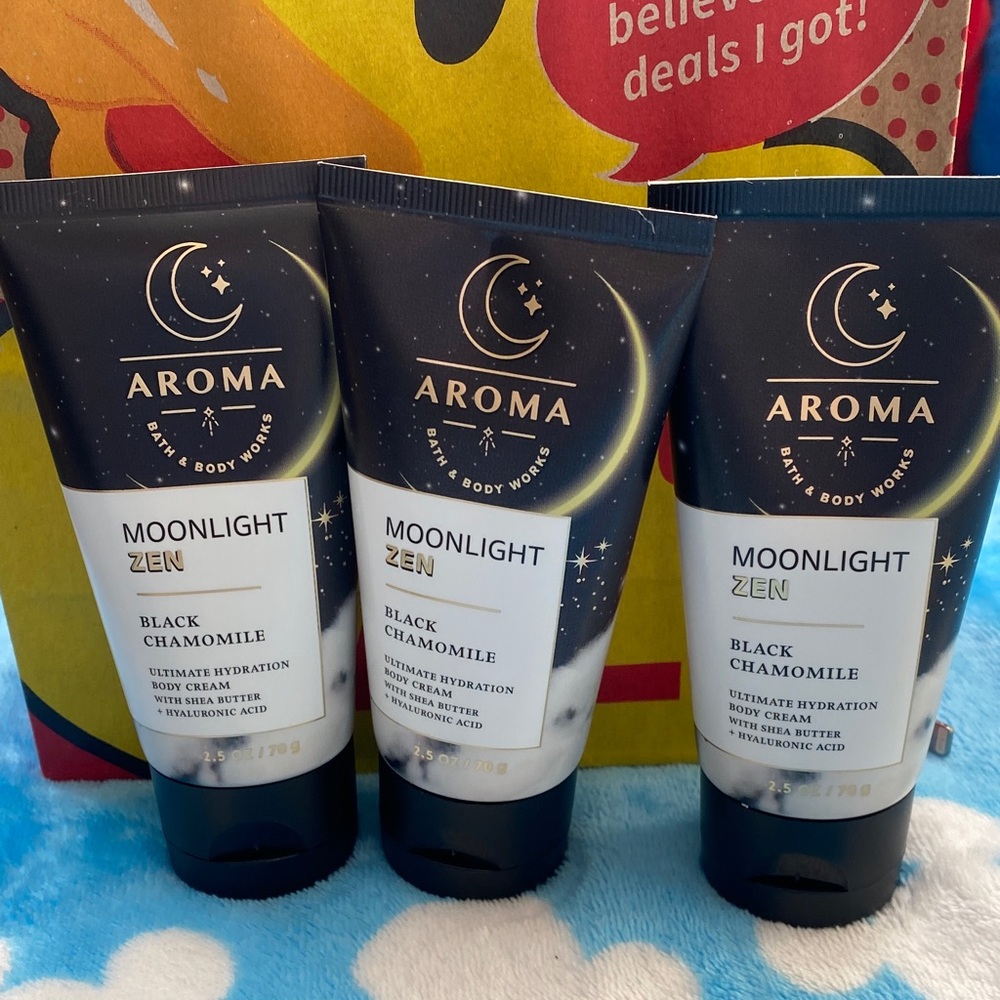 Bath & Body Works Aroma Moonlight Zen Black Chamomile Moisturizer